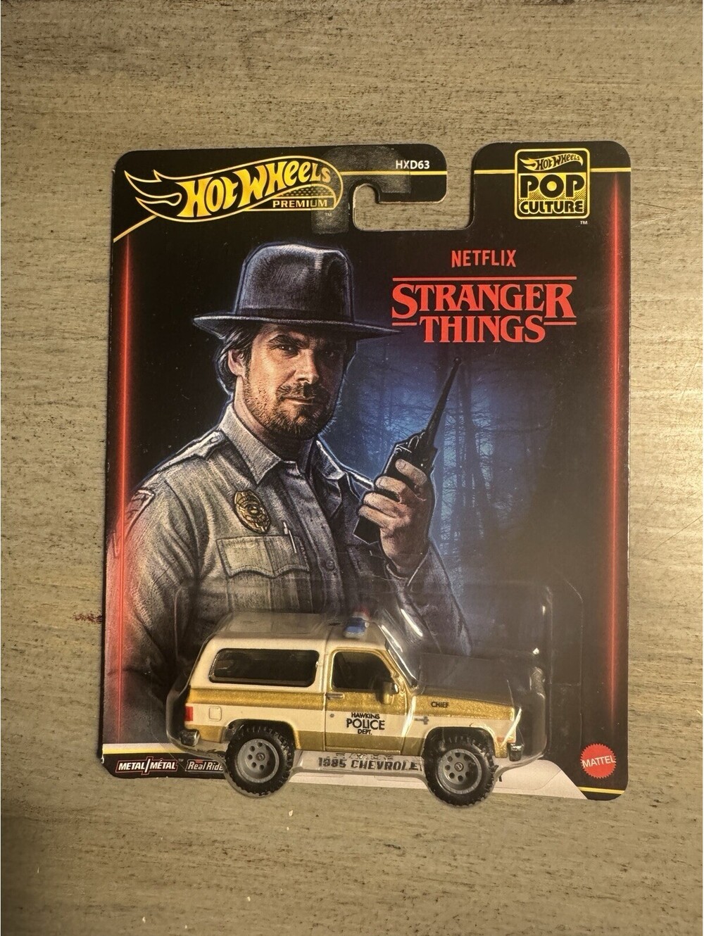 2026 Hot Wheels Premium Pop Culture Stranger Things , 1985 Chevrolet K5 Blazer